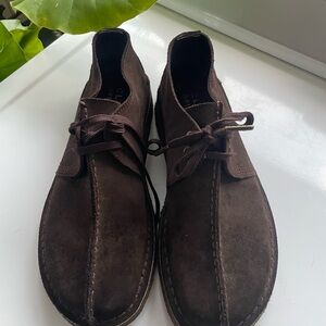 Clarks Dark Brown Chukka Boots